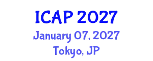 International Conference on Architecture and Planning (ICAP) January 07, 2027 - Tokyo, Japan