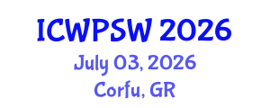 International Conference on Water Pollution and Safe Water (ICWPSW) July 03, 2026 - Corfu, Greece