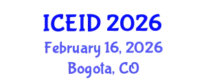 International Conference on Emerging Infectious Diseases (ICEID) February 16, 2026 - Bogota, Colombia