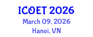 International Conference on Ottoman Empire and Turkey (ICOET) March 09, 2026 - Hanoi, Vietnam