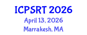 International Conference on Political Science and Regime Types (ICPSRT) April 13, 2026 - Marrakesh, Morocco