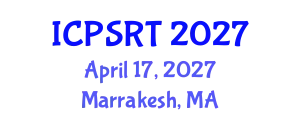 International Conference on Political Science and Regime Types (ICPSRT) April 17, 2027 - Marrakesh, Morocco