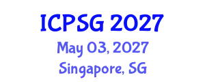 International Conference on Political Science and Globalization (ICPSG) May 03, 2027 - Singapore, Singapore