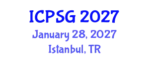 International Conference on Political Science and Globalization (ICPSG) January 28, 2027 - Istanbul, Turkey