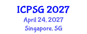 International Conference on Political Science and Globalization (ICPSG) April 24, 2027 - Singapore, Singapore