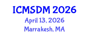 International Conference on Media Studies and Digital Media (ICMSDM) April 13, 2026 - Marrakesh, Morocco