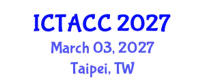 International Conference on Theory and Applications of Computational Chemistry (ICTACC) March 03, 2027 - Taipei, Taiwan