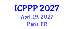 International Conference on Phytoremediation Processes and Phytotechnologies (ICPPP) April 19, 2027 - Paris, France