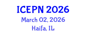 International Conference on Exercise Physiology and Nutrition (ICEPN) March 02, 2026 - Haifa, Israel