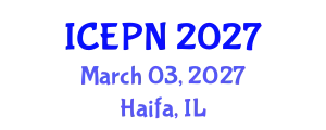International Conference on Exercise Physiology and Nutrition (ICEPN) March 03, 2027 - Haifa, Israel
