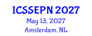 International Conference on Sports Science, Exercise Physiology and Nutrition (ICSSEPN) May 13, 2027 - Amsterdam, Netherlands