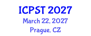 International Conference on Philosophy of Sciences and Technology (ICPST) March 22, 2027 - Prague, Czechia