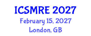 International Conference on Scientific Method and Research Ethics (ICSMRE) February 15, 2027 - London, United Kingdom
