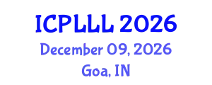 International Conference on Psychology of Language and Language Learning (ICPLLL) December 09, 2026 - Goa, India