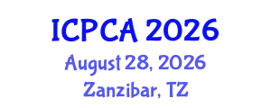 International Conference on Physics, Cosmology and Astrophysics (ICPCA) August 28, 2026 - Zanzibar, Tanzania