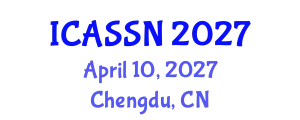 International Conference on Agricultural Soil Science and Nutrition (ICASSN) April 10, 2027 - Chengdu, China