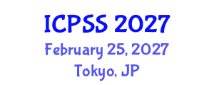 International Conference on Plant and Soil Science (ICPSS) February 25, 2027 - Tokyo, Japan
