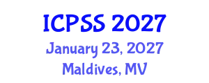 International Conference on Plant and Soil Science (ICPSS) January 23, 2027 - Maldives, Maldives