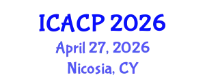 International Conference on Agronomy and Crop Protection (ICACP) April 27, 2026 - Nicosia, Cyprus