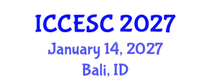 International Conference on Comparative Education and Social Change (ICCESC) January 14, 2027 - Bali, Indonesia