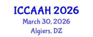 International Conference on Classical Archaeology and Ancient History (ICCAAH) March 30, 2026 - Algiers, Algeria