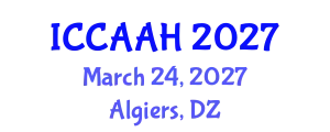 International Conference on Classical Archaeology and Ancient History (ICCAAH) March 24, 2027 - Algiers, Algeria