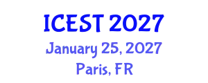 International Conference on Ecotourism and Sustainable Tourism (ICEST) January 25, 2027 - Paris, France
