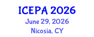 International Conference on Ecotourism and Protected Areas (ICEPA) June 29, 2026 - Nicosia, Cyprus
