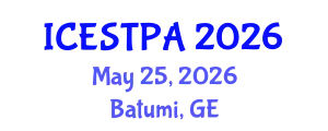 International Conference on Ecotourism, Sustainable Tourism and Protected Areas (ICESTPA) May 25, 2026 - Batumi, Georgia