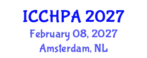 International Conference on Characteristics and History of Performance Art (ICCHPA) February 08, 2027 - Amsterdam, Netherlands