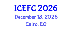 International Conference on Ecology and Forest Conservation (ICEFC) December 13, 2026 - Cairo, Egypt