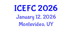 International Conference on Ecology and Forest Conservation (ICEFC) January 12, 2026 - Montevideo, Uruguay