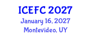 International Conference on Ecology and Forest Conservation (ICEFC) January 16, 2027 - Montevideo, Uruguay