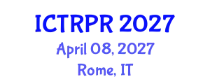 International Conference on Theology, Religion and Philosophy of Religion (ICTRPR) April 08, 2027 - Rome, Italy