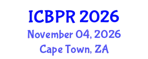 International Conference on Buddhism and Philosophy of Religion (ICBPR) November 04, 2026 - Cape Town, South Africa