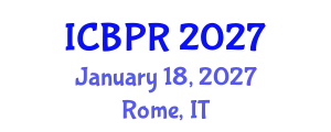 International Conference on Buddhism and Philosophy of Religion (ICBPR) January 18, 2027 - Rome, Italy