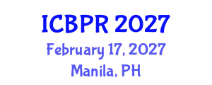 International Conference on Buddhism and Philosophy of Religion (ICBPR) February 17, 2027 - Manila, Philippines