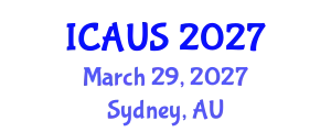 International Conference on Applications of Urban Science (ICAUS) March 29, 2027 - Sydney, Australia