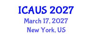 International Conference on Applications of Urban Science (ICAUS) March 17, 2027 - New York, United States