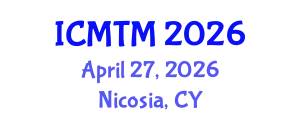 International Conference on Music Theory and Musicology Society (ICMTM) April 27, 2026 - Nicosia, Cyprus