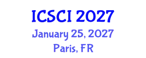 International Conference on Smart Cities and Infrastructure (ICSCI) January 25, 2027 - Paris, France