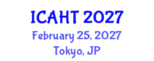 International Conference on Art History and Theories (ICAHT) February 25, 2027 - Tokyo, Japan
