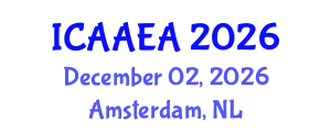 International Conference on Archaeological Anthropology, Excavation and Analysis (ICAAEA) December 02, 2026 - Amsterdam, Netherlands