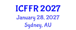 International Conference on Forestry and Forest Resources (ICFFR) January 28, 2027 - Sydney, Australia