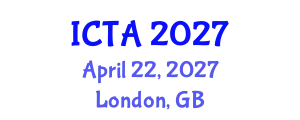 International Conference on Textiles and Apparel (ICTA) April 22, 2027 - London, United Kingdom