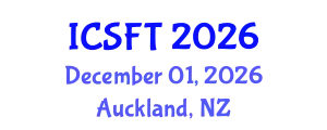 International Conference on Sustainability in Fashion and Textiles (ICSFT) December 01, 2026 - Auckland, New Zealand