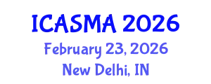 International Conference on Atmospheric Science and Meteorological Applications (ICASMA) February 23, 2026 - New Delhi, India