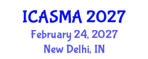 International Conference on Atmospheric Science and Meteorological Applications (ICASMA) February 24, 2027 - New Delhi, India