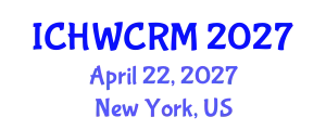 International Conference on Human-Wildlife Conflicts and Risk Management (ICHWCRM) April 22, 2027 - New York, United States