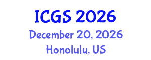 International Conference on Gender and Sociology (ICGS) December 20, 2026 - Honolulu, United States